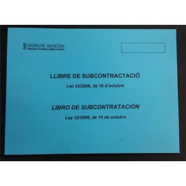 Libro de Subcontratación Bilingue
