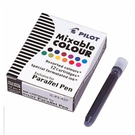 Cartuchos Colores12u Parallel Pen Pilot