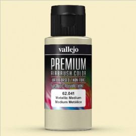 Premium RC-Color Medium Metálico 60ml Vallejo