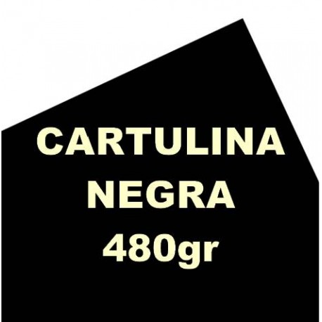 Cartulina Negra 480gr 50x70cm