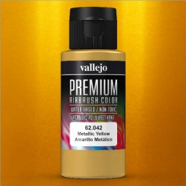 Premium RC-Color Amarillo Metálico 60ml Vallejo