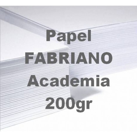 Papel Academia 200g 50x65cm Fabriano