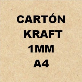 Carton Kraft 1,00mm A4
