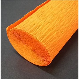Papel Crespon Florista Naranja 50x250cm