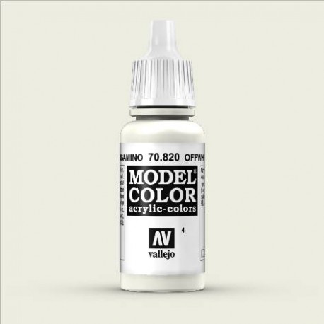 Model Color 4 Blanco Pergamino17ml Vallejo