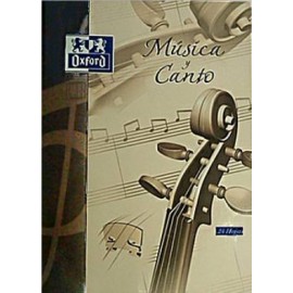 Libreta Música -Canto Folio Oxford