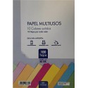 Papel 80gr A4-10 Colores Surtidos 100h