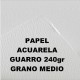 Papel Acuarela 240g GM 50x70cm Guarro