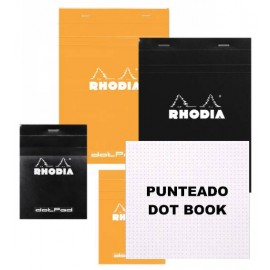 Bloc Notas Punteado A5Naranja RHODIA