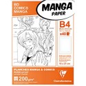 Manga Paper B4 con escalas 40hojas