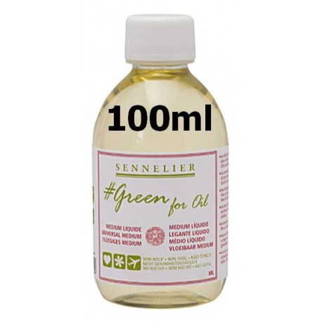 Medium Líquido 100ml Green For Oil Sennelier