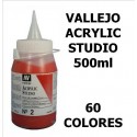 Acrilico Studio 500ml  Vallejo