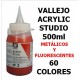 Acrilico Studio Metal/Fluor 500ml  Vallejo