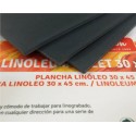Goma para linograbado Negra 30x45cm
