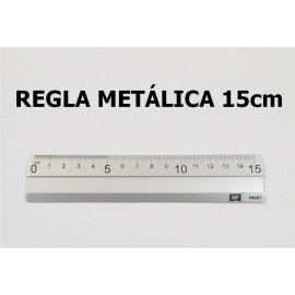 Regla Metálica 15cm