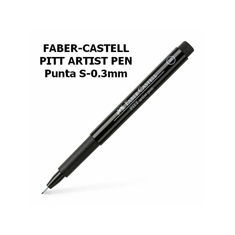Rotulador S-0.3mm Pitt FABER-CASTELL - papeleriana