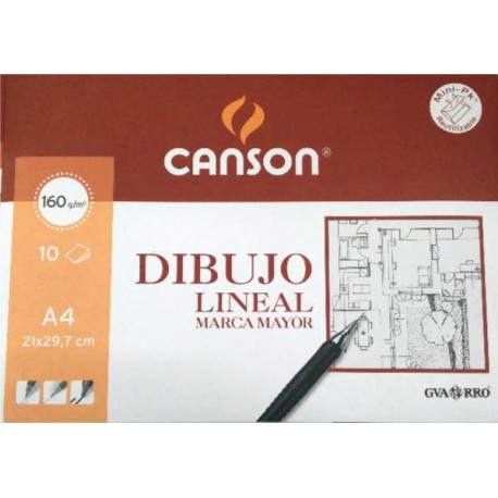 Pack 10 Marca Mayor A4-160g CANSON