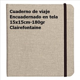 Cuaderno de Viaje 15x15cm Clairefontaine
