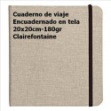 Cuaderno de Viaje 20x20cm Clairefontaine