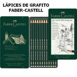 12 Lápices Grafito 5H-5B Faber-Castell