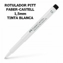 Rotulador 1.5mm Blanco Pitt Faber-Castell
