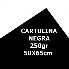 Cartulina Negra 250gr 50x65cm