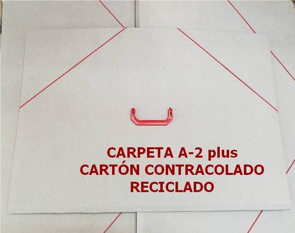 Carpeta Cartón Reforzado con Gomas A2 42 x 59,4 cm.