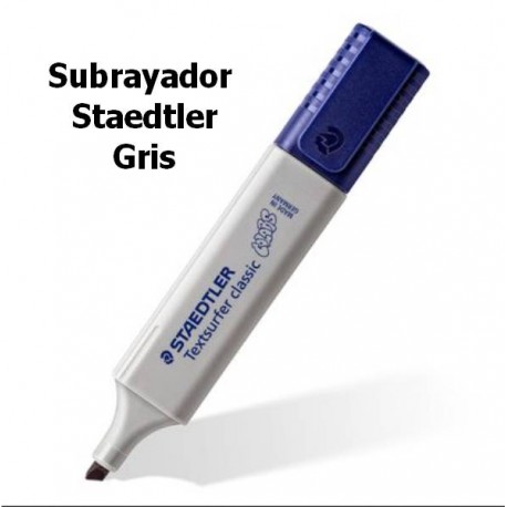 Marcador Textsurfer Gris/Negro Staedtler