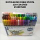 Rotulador Doble Punta 120colores Staedtler