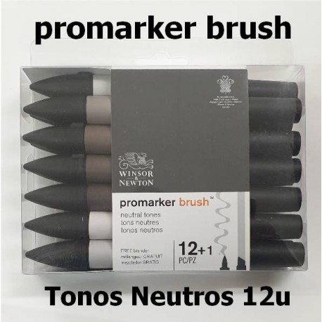 ProMarker Brush Tonos Neutros 12