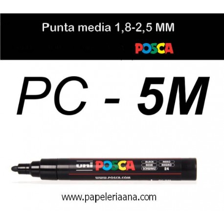 Rotulador POSCA PC5M 1,8-2,5mm