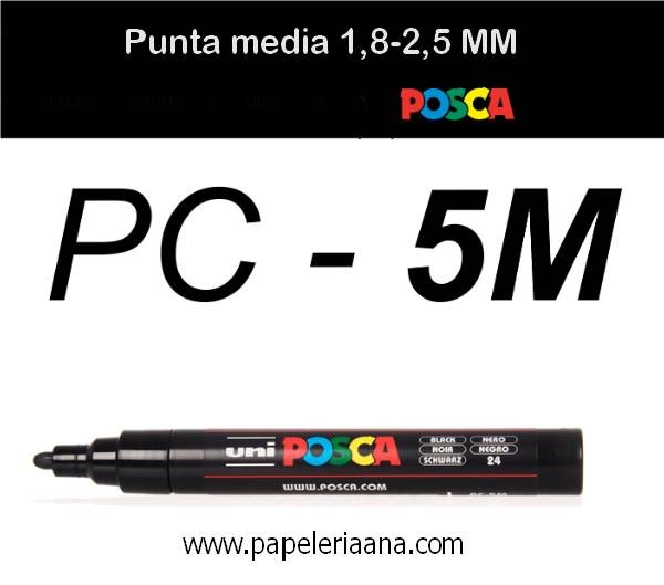 Rotulador Posca Punta Media PC-5M Verde