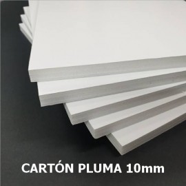 Cartón Pluma 10mm 70x50cm