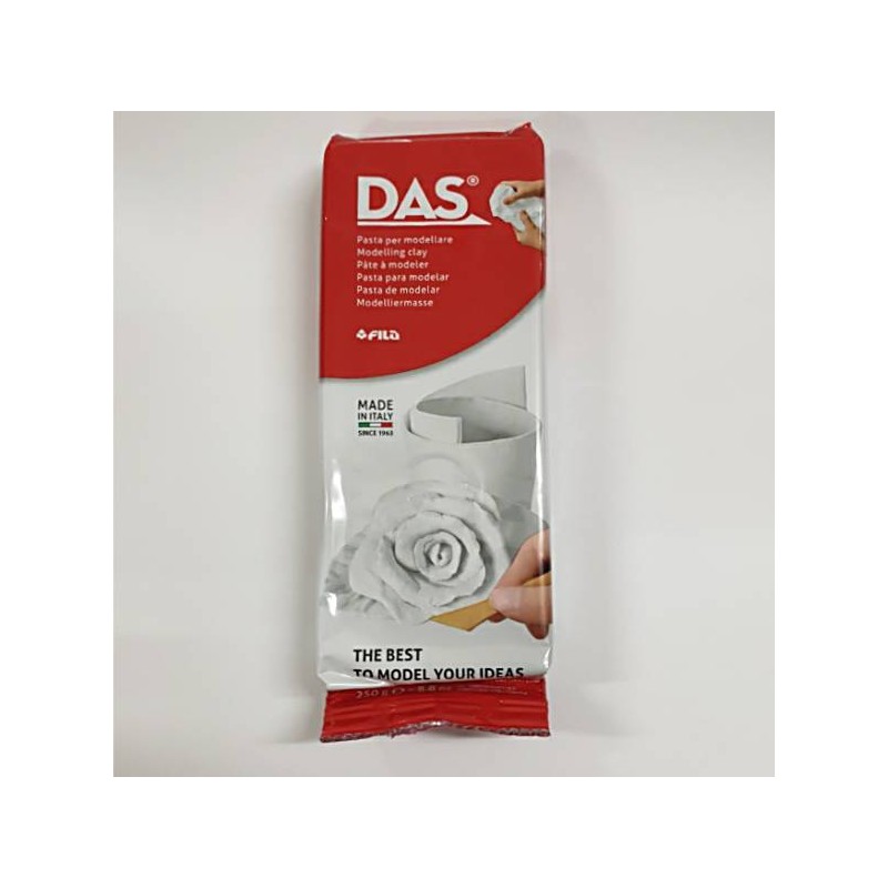 Pasta Modelar DAS 250gr Blanca - papeleriana