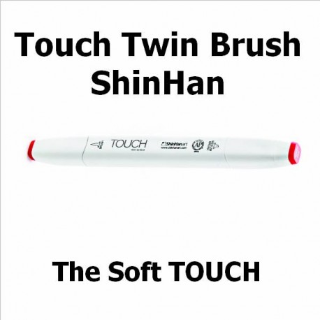 Rotulador Touch Twin Brush