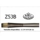 Pincel Zen 53B Plano Nº8