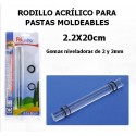 Rodillo Acrílico 2.2x20cm