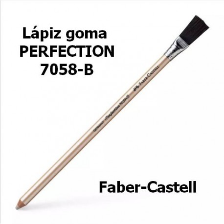 Lapiz Goma de Borrar Tinta Una Punta PERFECTION Faber-Castell 7058