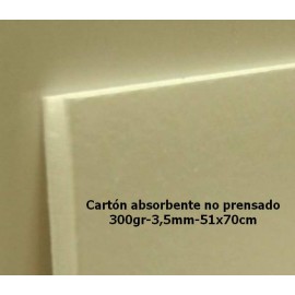Cartón Absorbente 800gr 51x70cm