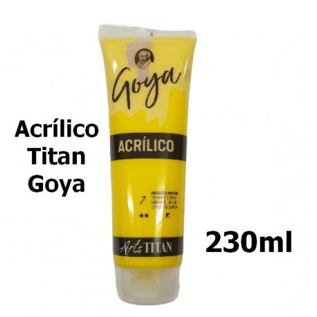 Acrílico Goya 230ml Titan