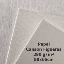 Papel Canson Figueras 50x65cm 290gr