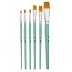 Pinceles Plano Nylon Set 6 Pebeo