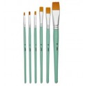 Pinceles Plano Nylon Set 6 Pebeo