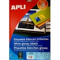 Papel Foto Brillo Adhesivo A4 APLI 